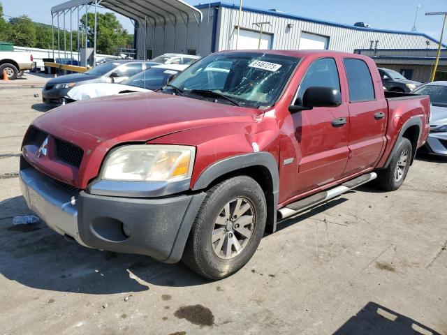 1Z7HC38N66S538036 - 2006 MITSUBISHI RAIDER DUROCROSS RED photo 1