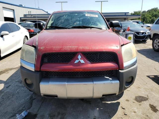 1Z7HC38N66S538036 - 2006 MITSUBISHI RAIDER DUROCROSS RED photo 5