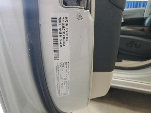 2C4RC1BG6PR623850 - 2023 CHRYSLER PACIFICA TOURING L SILVER photo 13