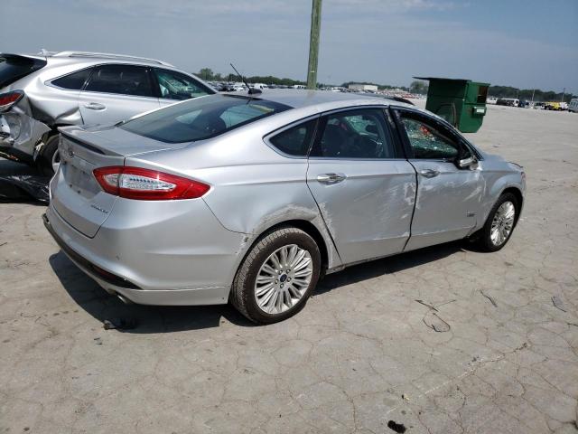 3FA6P0SU2ER382681 - 2014 FORD FUSION TITANIUM PHEV SILVER photo 3