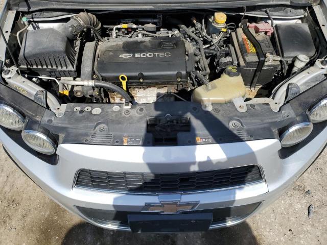 1G1JA6SH7C4137692 - 2012 CHEVROLET SONIC LS 银色 照片 11