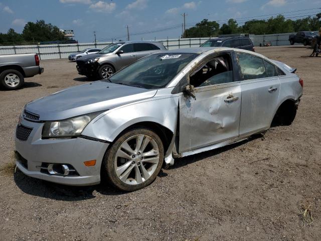 1G1PH5SC4C7134204 - 2012 CHEVROLET CRUZE LTZ SILVER photo 1