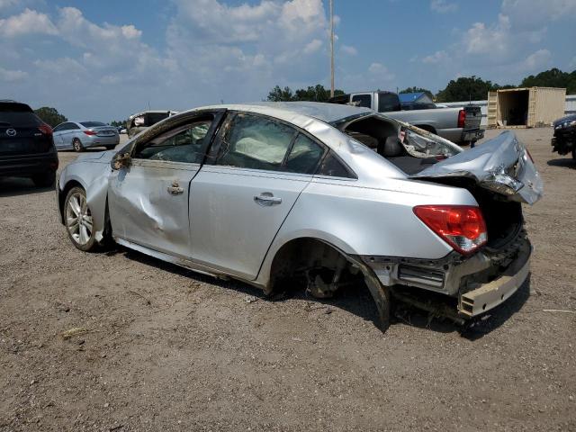 1G1PH5SC4C7134204 - 2012 CHEVROLET CRUZE LTZ SILVER photo 2