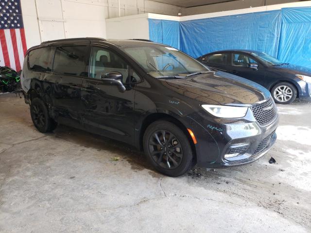 2C4RC3BG1MR523212 - 2021 CHRYSLER PACIFICA TOURING L BLACK photo 4