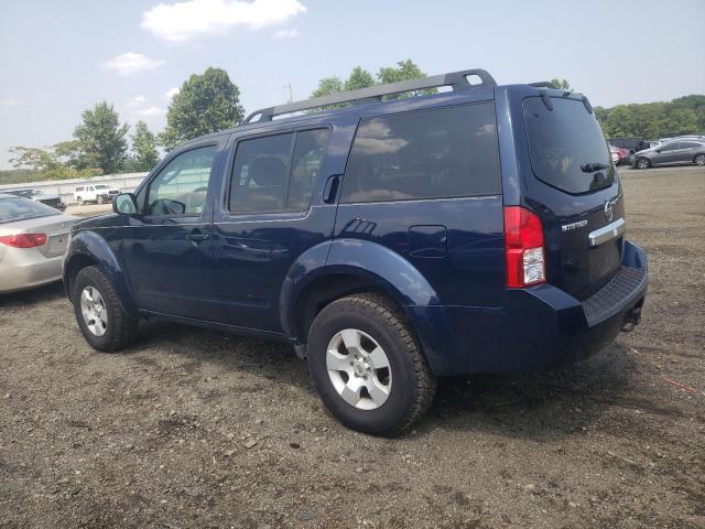 5N1AR18B18C655618 - 2008 NISSAN PATHFINDER S BLUE photo 2