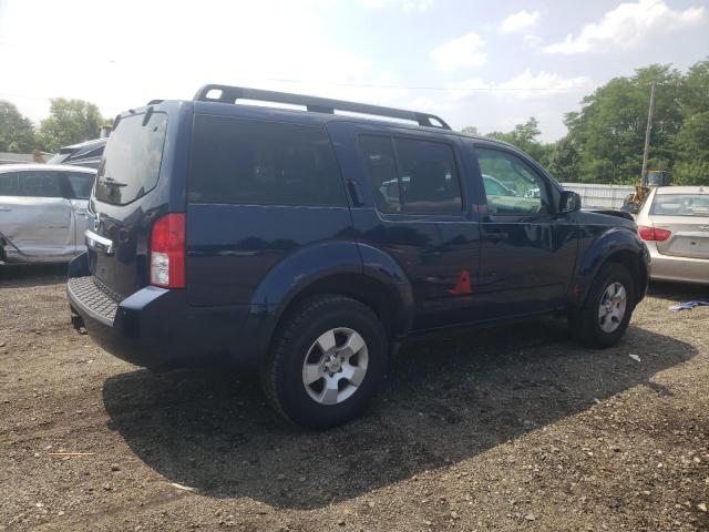 5N1AR18B18C655618 - 2008 NISSAN PATHFINDER S BLUE photo 3