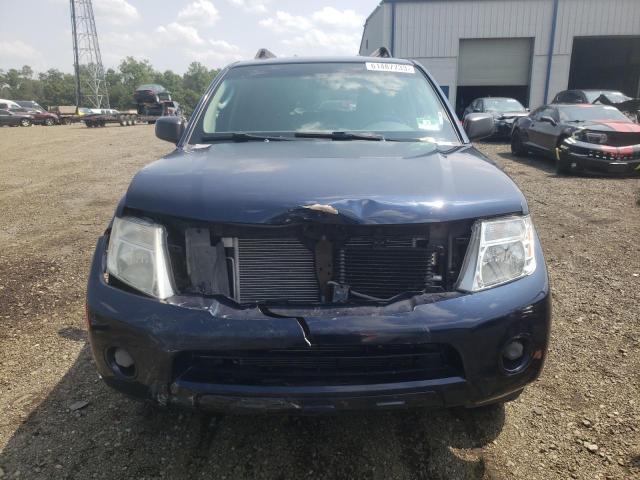 5N1AR18B18C655618 - 2008 NISSAN PATHFINDER S BLUE photo 5