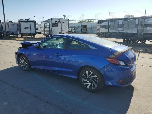 2HGFC4B02JH307741 - 2018 HONDA CIVIC LX BLUE photo 2