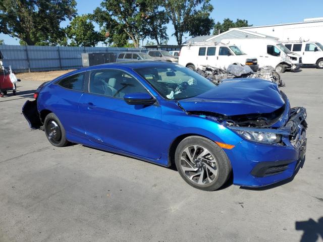 2HGFC4B02JH307741 - 2018 HONDA CIVIC LX BLUE photo 4