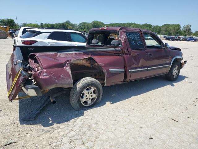 2GCEC19T411248242 - 2001 CHEVROLET SILVERADO C1500 MAROON photo 3