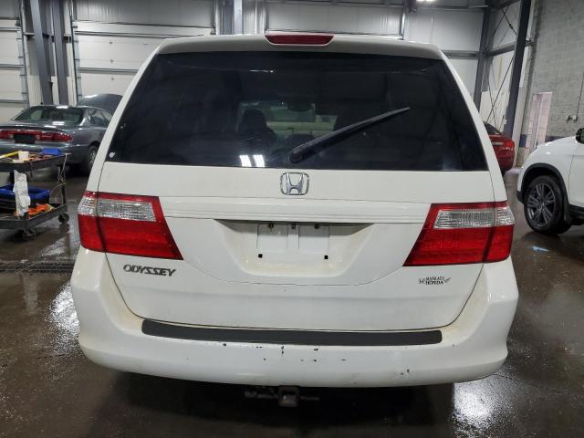 5FNRL38687B459765 - 2007 HONDA ODYSSEY EXL WHITE photo 6