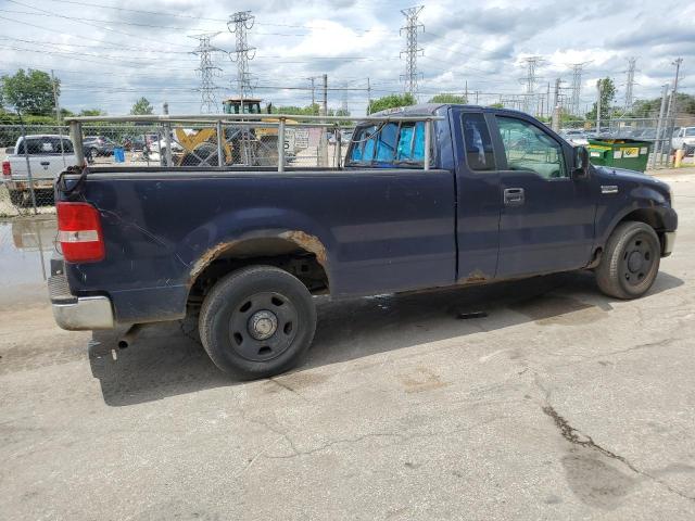 1FTRF12W05KC58544 - 2005 FORD F150 BLUE photo 3