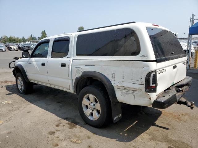 5TEHN72N33Z237298 - 2003 TOYOTA TACOMA DOUBLE CAB WHITE photo 2