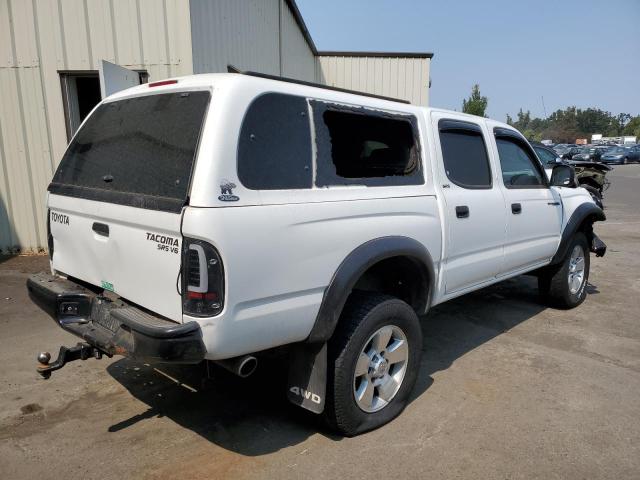 5TEHN72N33Z237298 - 2003 TOYOTA TACOMA DOUBLE CAB WHITE photo 3