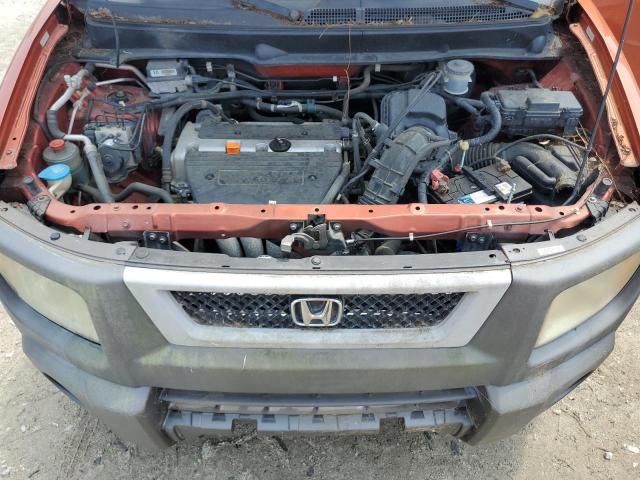 5J6YH28503L027977 - 2003 HONDA ELEMENT EX ORANGE photo 11