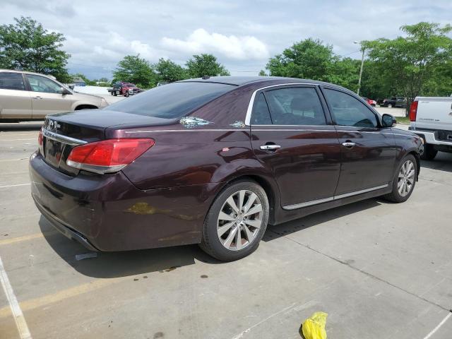 4T1BK3DB5BU373042 - 2011 TOYOTA AVALON BASE PURPLE photo 3