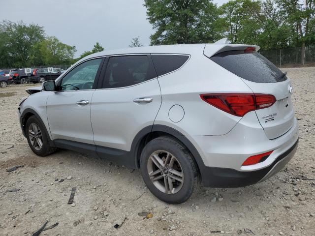 5XYZT3LB4HG450818 - 2017 HYUNDAI SANTA FE S SILVER photo 2