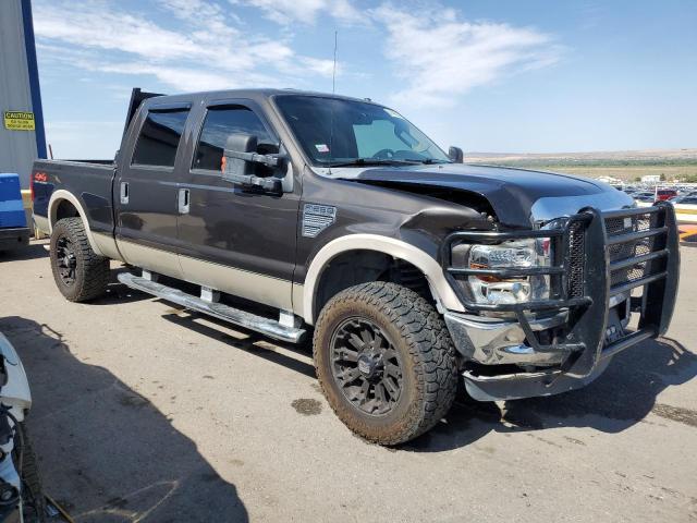 1FTSW21568EE38193 - 2008 FORD F250 SUPER DUTY BROWN photo 4