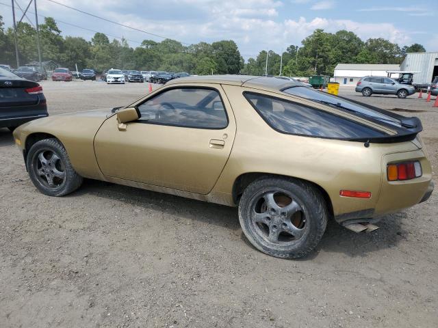 WP0JA0920CS822697 - 1982 PORSCHE 928 GOLD photo 2