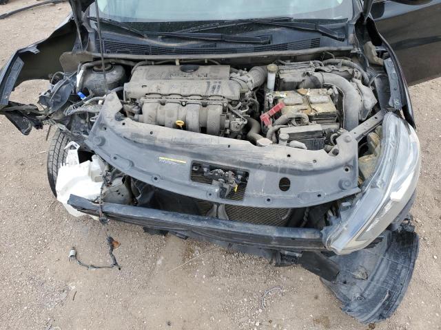 3N1AB7APXKY207378 - 2019 NISSAN SENTRA S BLACK photo 11