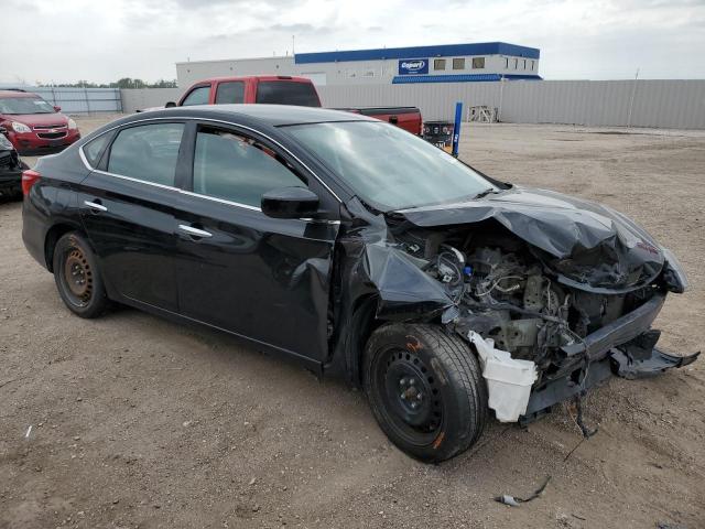 3N1AB7APXKY207378 - 2019 NISSAN SENTRA S BLACK photo 4