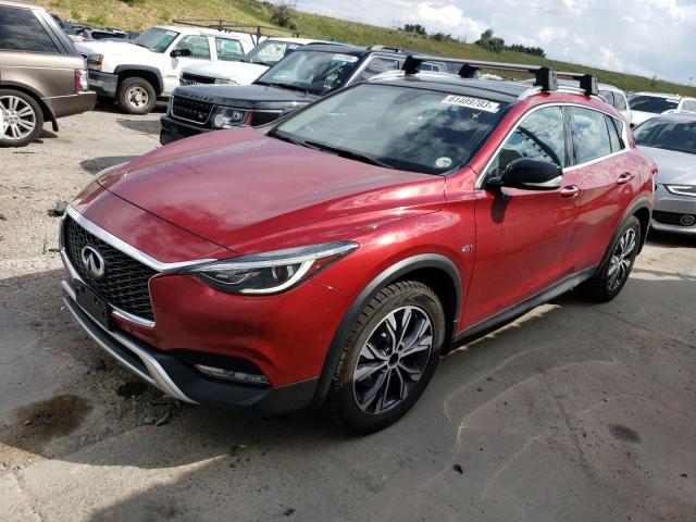SJKCH5CR9HA015337 - 2017 INFINITI QX30 BASE RED photo 1
