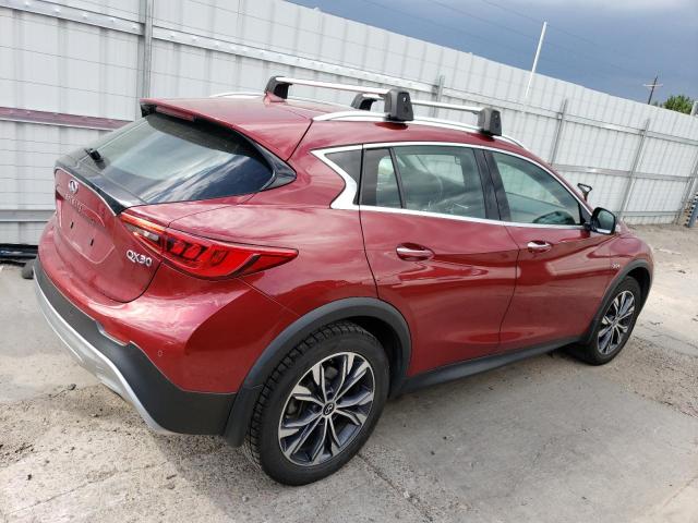 SJKCH5CR9HA015337 - 2017 INFINITI QX30 BASE RED photo 3