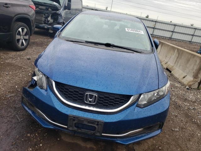 19XFB2F58FE086774 - 2015 HONDA CIVIC LX BLUE photo 5