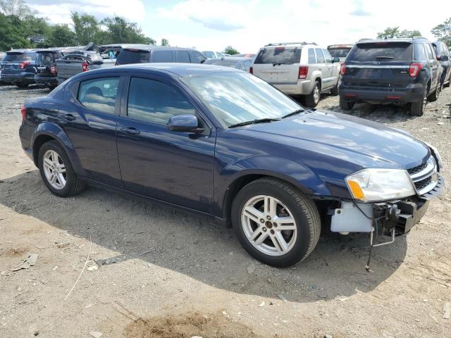 1C3CDZCB7DN625432 - 2013 DODGE AVENGER SXT BLUE photo 4