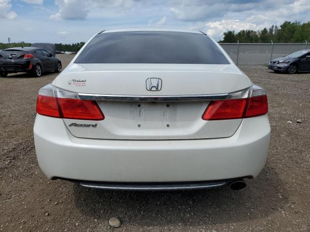 1HGCR2F38EA801911 - 2014 HONDA ACCORD LX WHITE photo 6