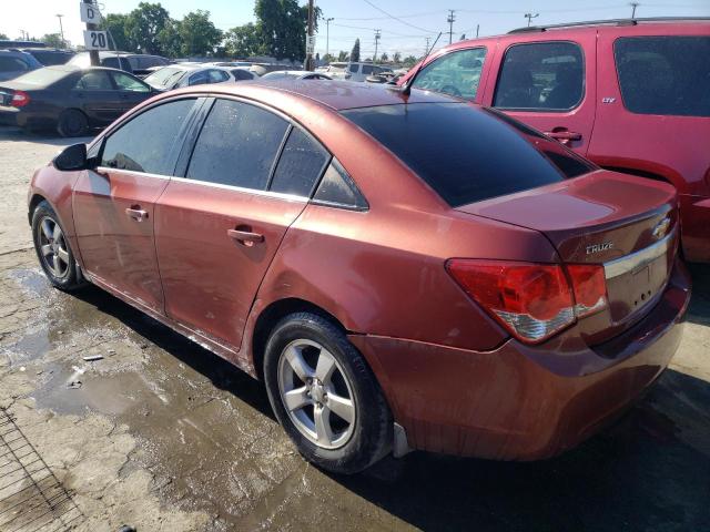 1G1PF5SC5C7364355 - 2012 CHEVROLET CRUZE LT MAROON photo 2