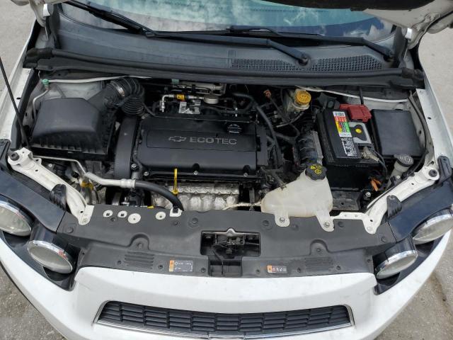 1G1JA5SH2D4178453 - 2013 CHEVROLET SONIC LS WHITE photo 11