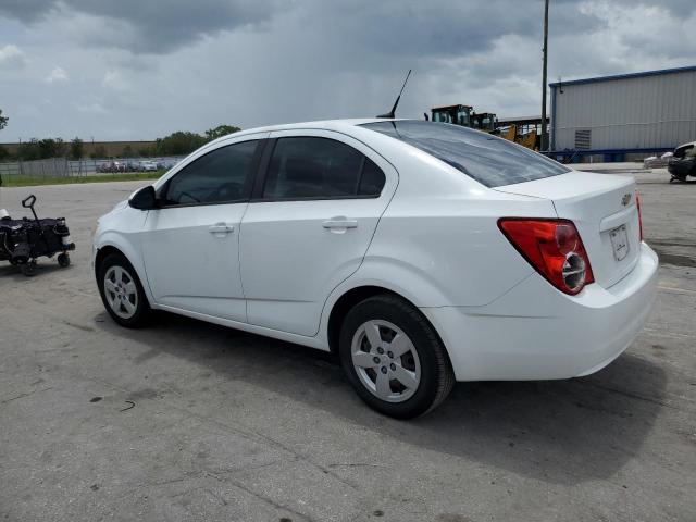 1G1JA5SH2D4178453 - 2013 CHEVROLET SONIC LS WHITE photo 2