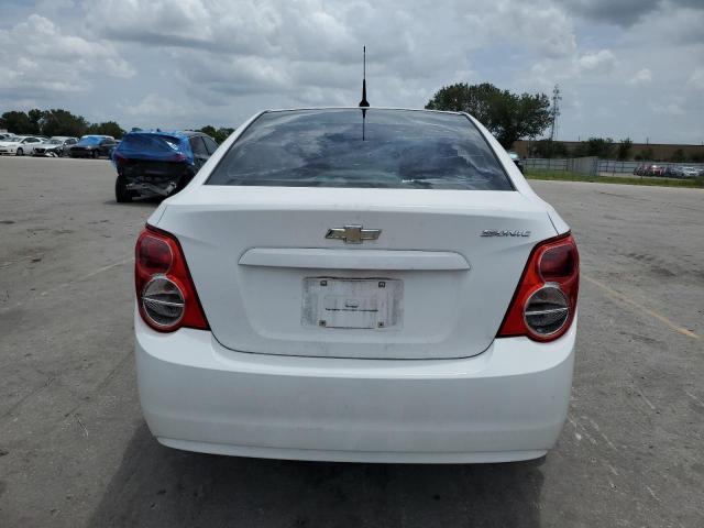1G1JA5SH2D4178453 - 2013 CHEVROLET SONIC LS WHITE photo 6