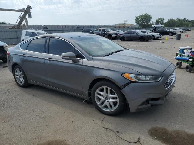 3FA6P0HD0ER212925 - 2014 FORD FUSION SE GRAY photo 4