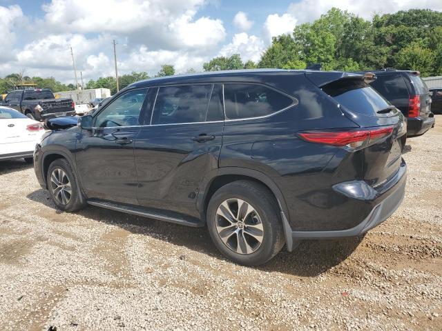 5TDGZRAH7MS520504 - 2021 TOYOTA HIGHLANDER XLE შავი ფოტო 2