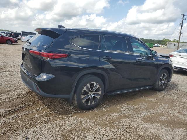 5TDGZRAH7MS520504 - 2021 TOYOTA HIGHLANDER XLE შავი ფოტო 3