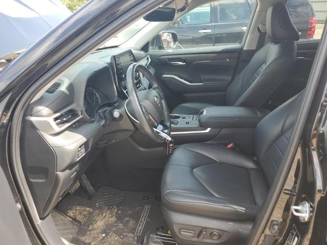 5TDGZRAH7MS520504 - 2021 TOYOTA HIGHLANDER XLE შავი ფოტო 7