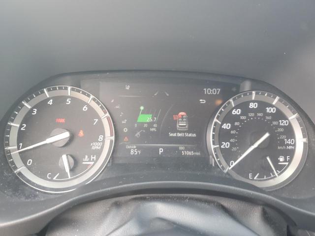 5TDGZRAH7MS520504 - 2021 TOYOTA HIGHLANDER XLE შავი ფოტო 9