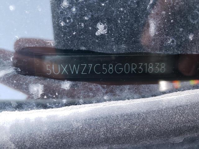 5UXWZ7C58G0R31838 - 2016 BMW X3 SDRIVE28I WHITE photo 12
