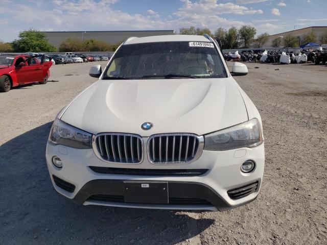 5UXWZ7C58G0R31838 - 2016 BMW X3 SDRIVE28I WHITE photo 5