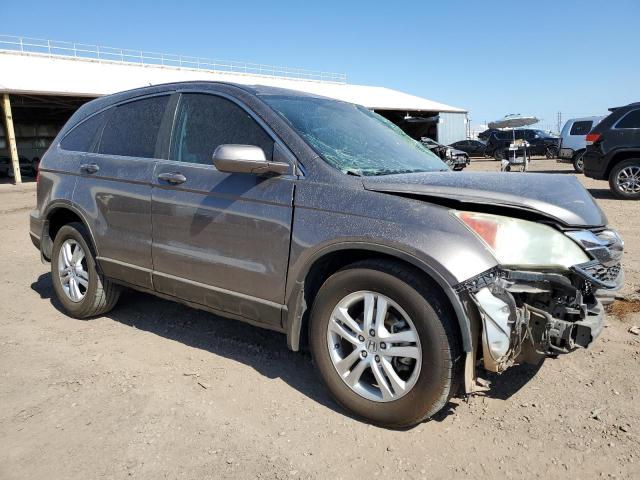 5J6RE3H7XAL043010 - 2010 HONDA CR-V EXL GRAY photo 4