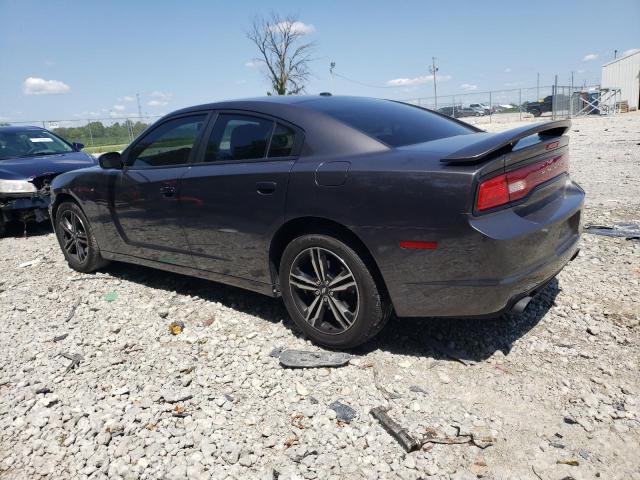 2C3CDXDT5DH542795 - 2013 DODGE CHARGER R/T GRAY photo 2