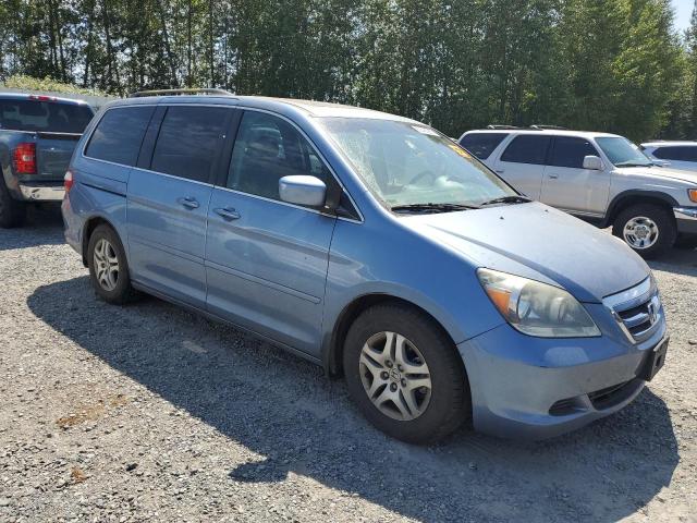 5FNRL38786B059101 - 2006 HONDA ODYSSEY EXL BLUE photo 4