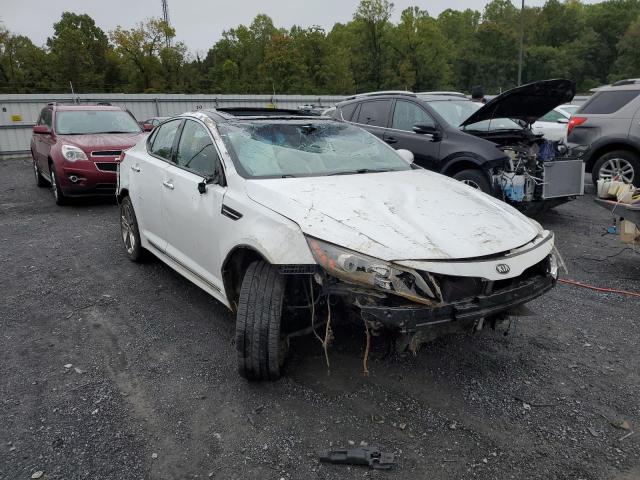 5XXGR4A65DG162855 - 2013 KIA OPTIMA SX WHITE photo 1