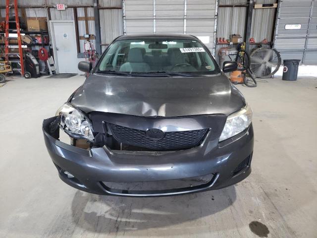 2T1BU40E59C147496 - 2009 TOYOTA COROLLA BASE GRAY photo 5