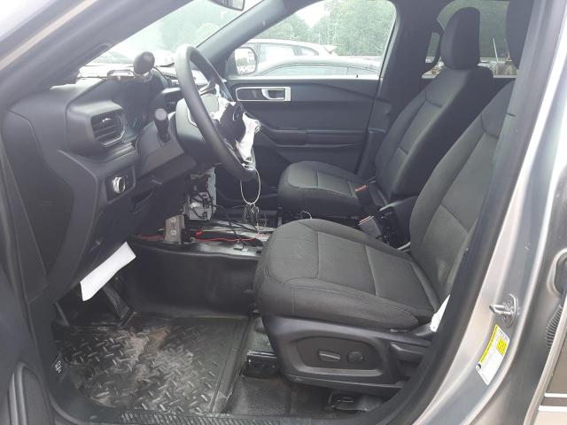 1FM5K8AB2MGA17499 - 2021 FORD EXPLORER POLICE INTERCEPTOR TWO TONE photo 7