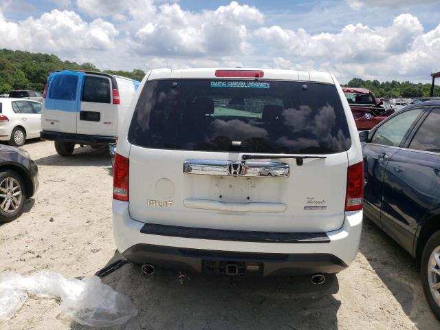 5FNYF3H37FB006860 - 2015 HONDA PILOT SE WHITE photo 6