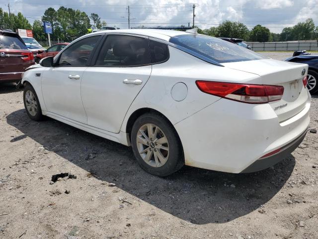 5XXGT4L37JG217466 - 2018 KIA OPTIMA LX WHITE photo 2