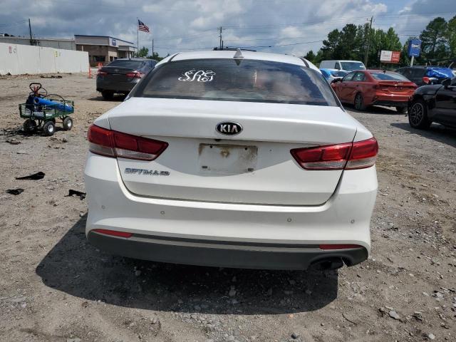 5XXGT4L37JG217466 - 2018 KIA OPTIMA LX WHITE photo 6